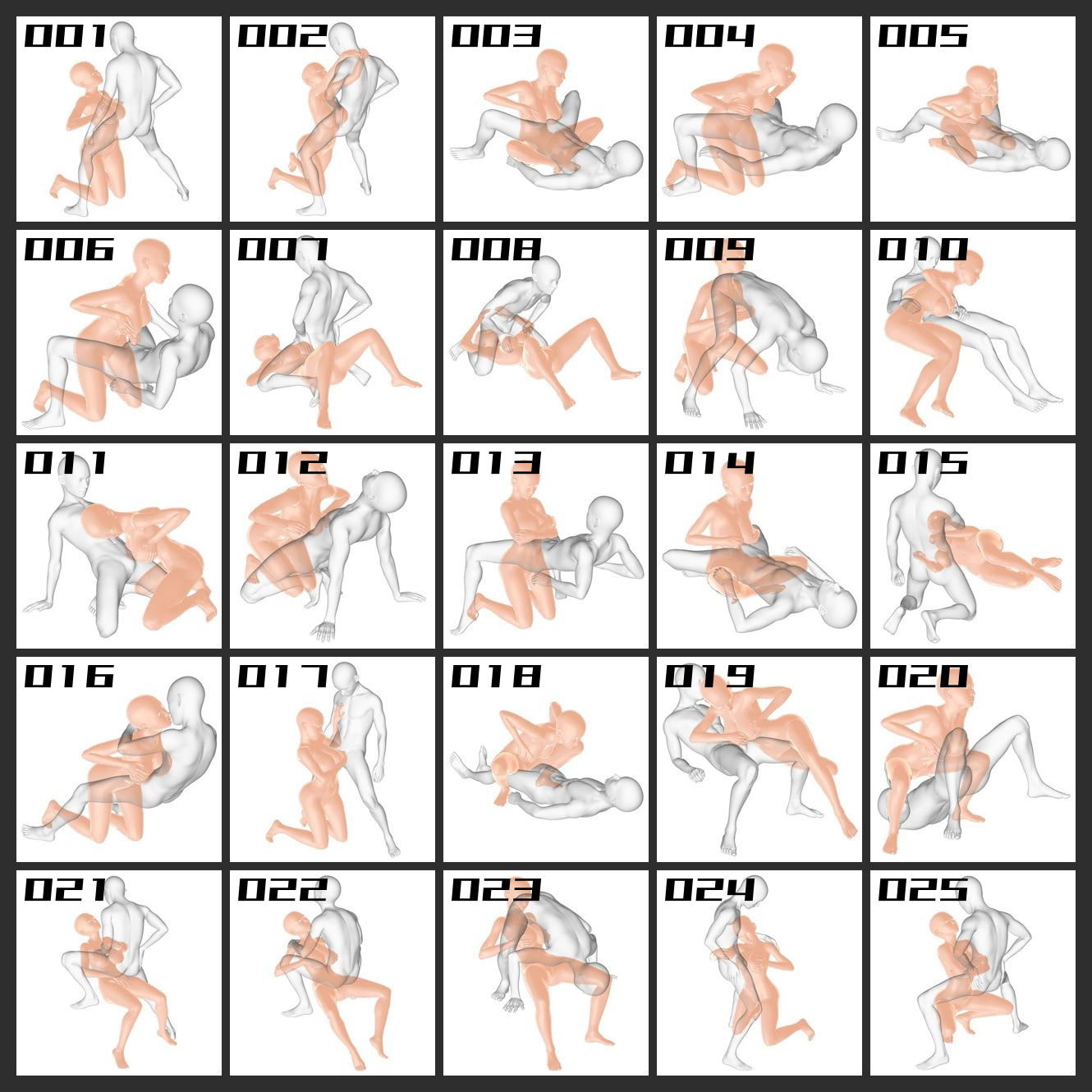 エロ絵師のためのポーズ&カット集 パイズリ編