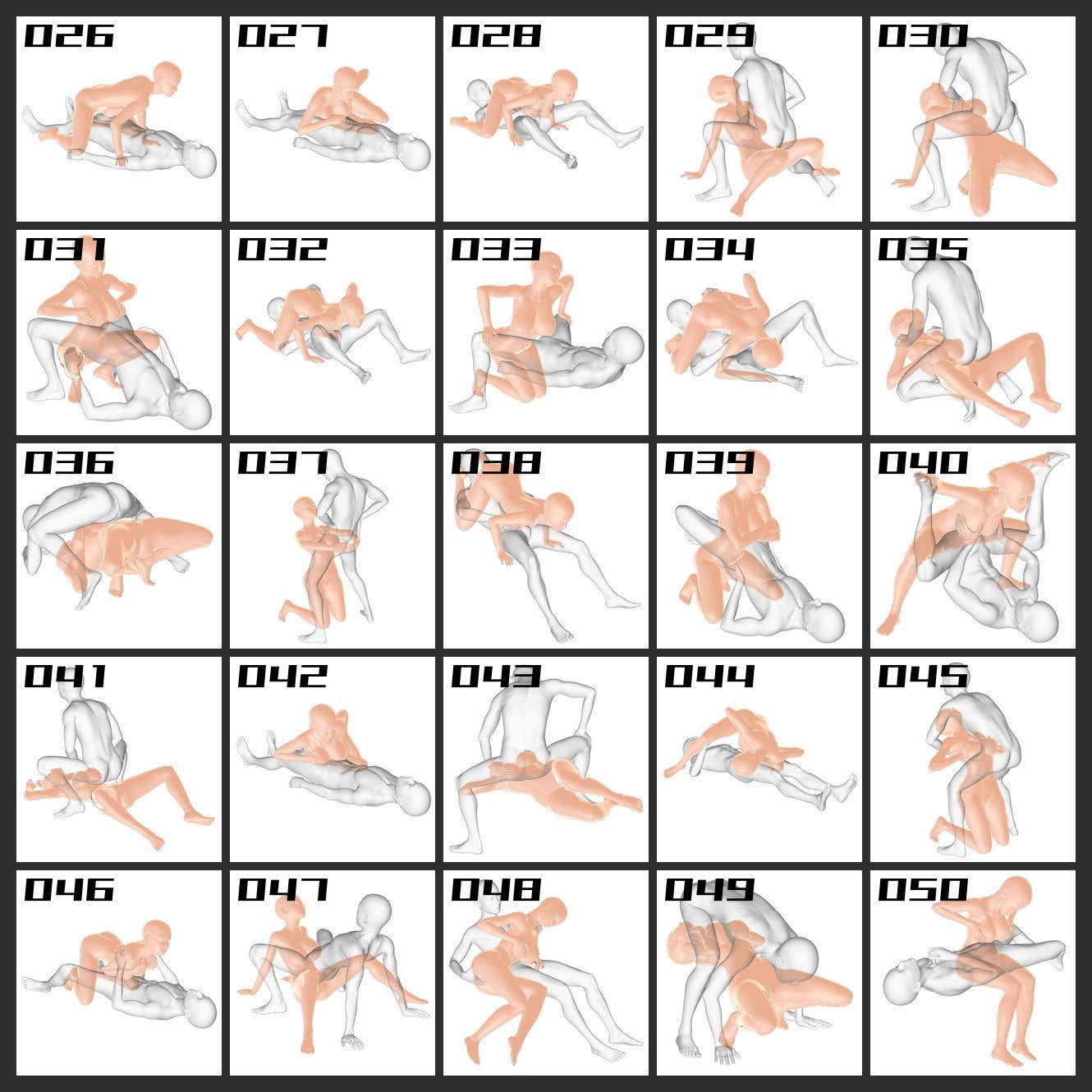 エロ絵師のためのポーズ&カット集 パイズリ編