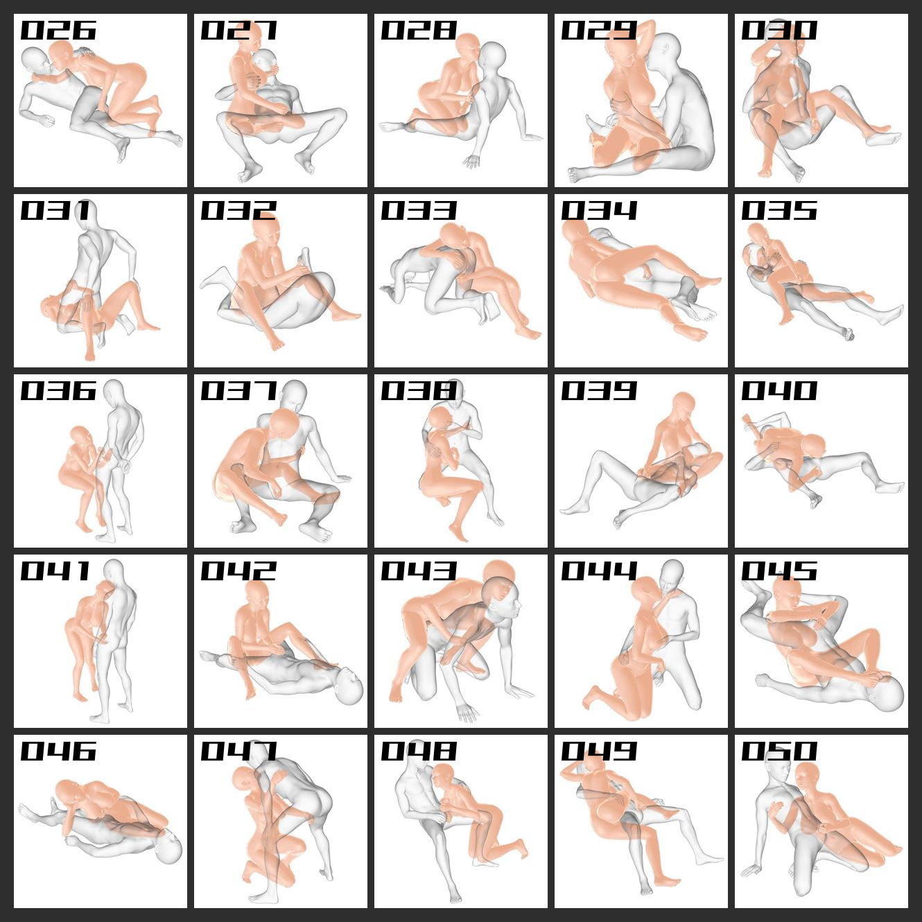 エロ絵師のためのポーズ&カット集 手コキ編