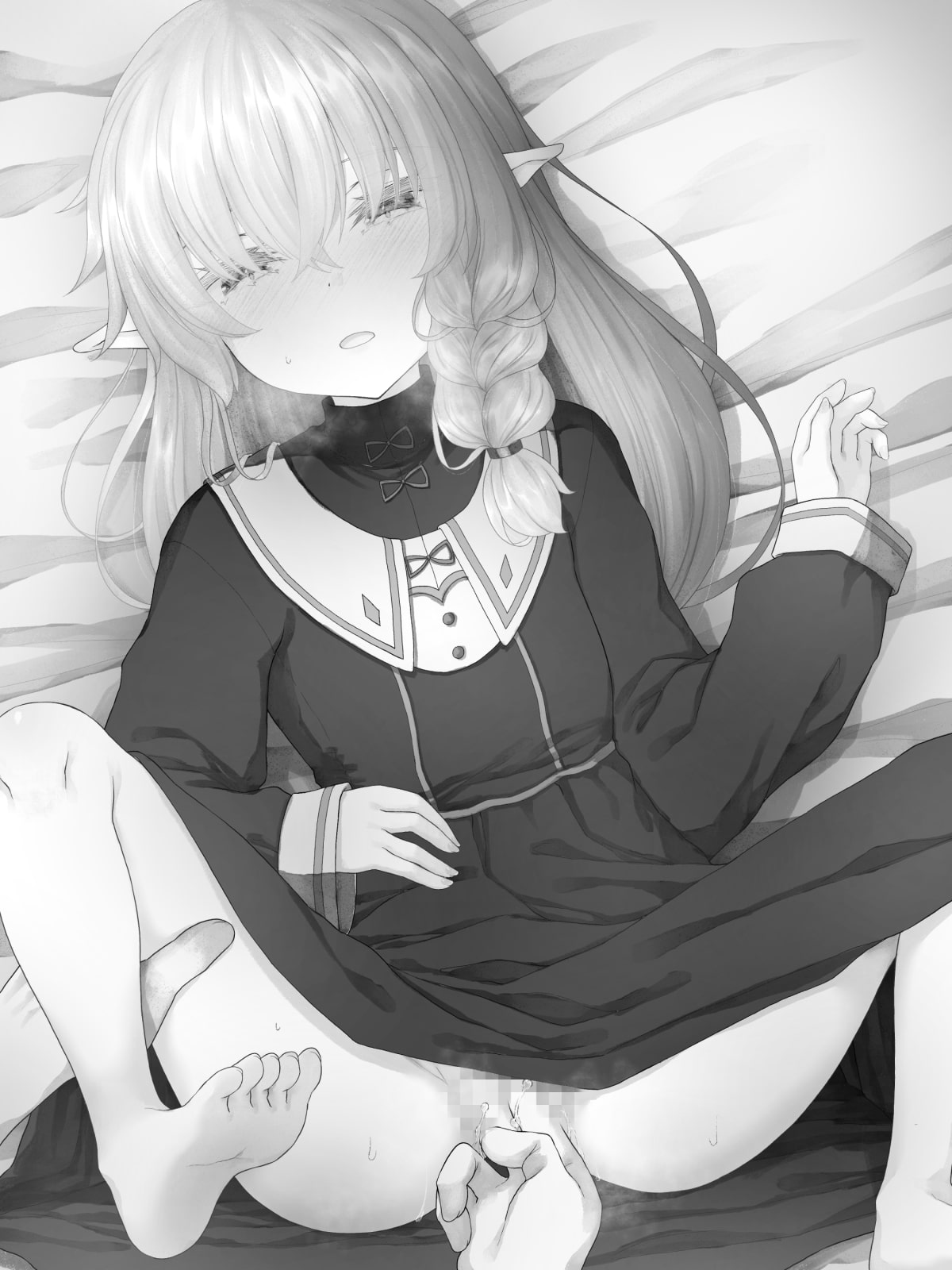 帰るところのないエルフに好き勝手ひどいことして楽しむ男の話