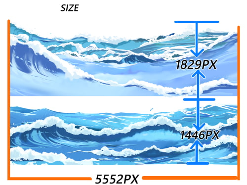 素材をどうぞ『海のイメージ』