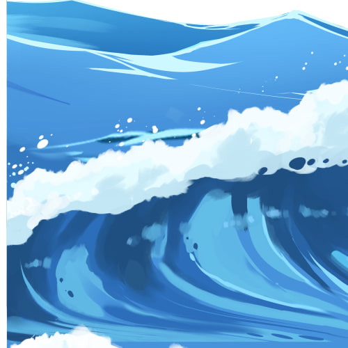 素材をどうぞ『海のイメージ』