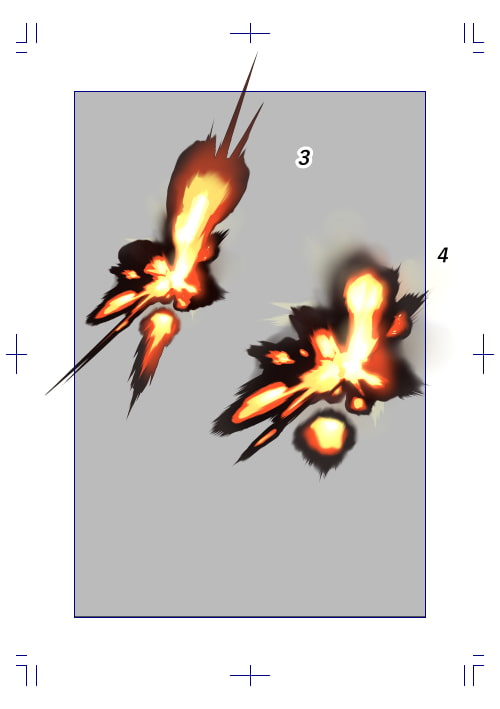素材をどうぞ『爆発03』