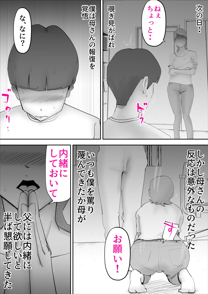 母さんがあっさり僕に堕ちた日