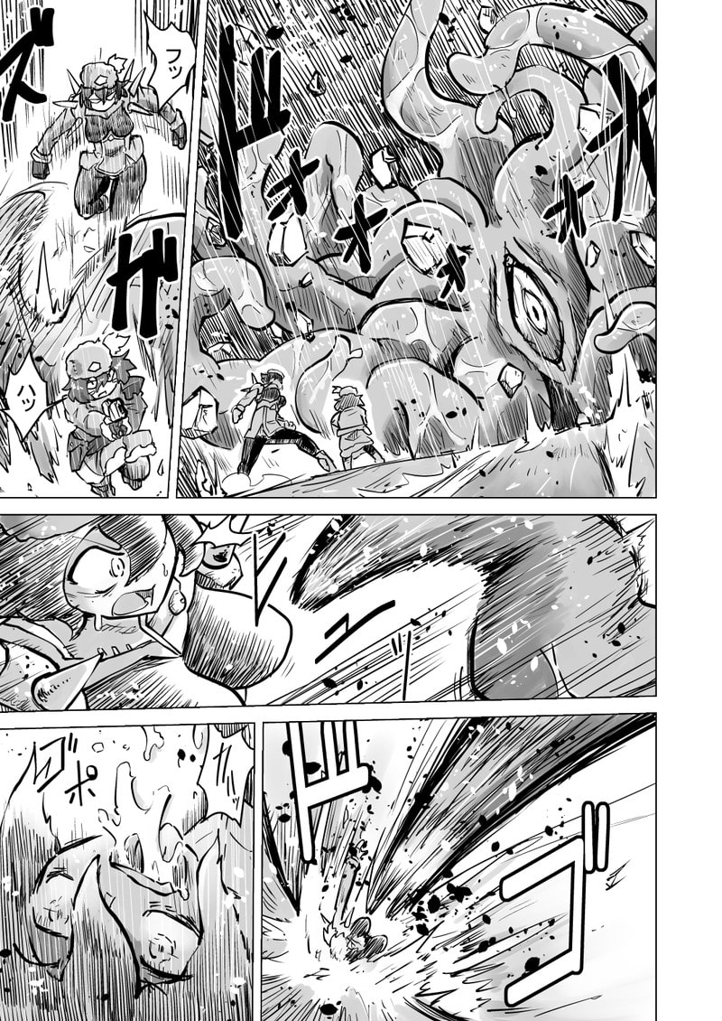 最強パトロールVSエロ触手