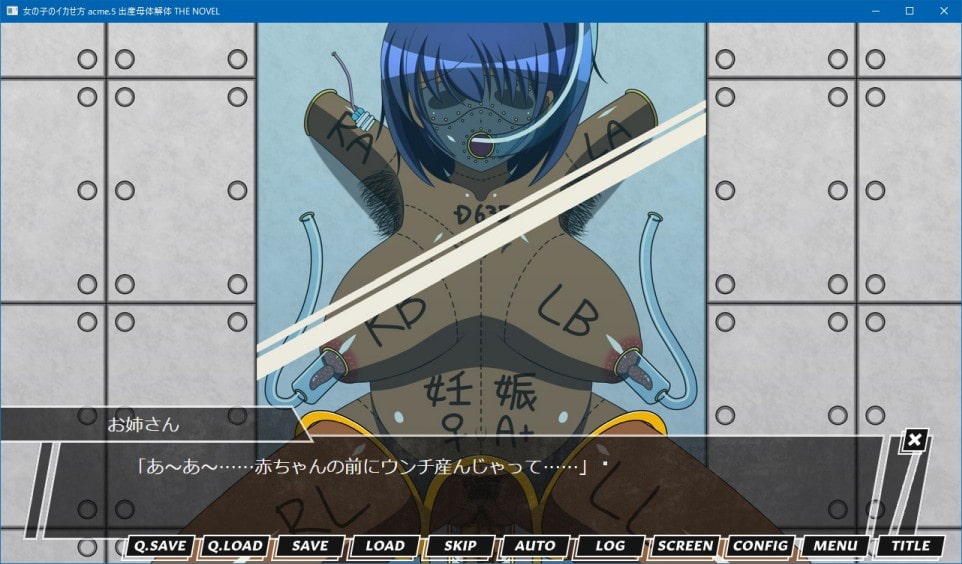 女の子のイカせ方 acme.5 出産母体解体 THE NOVEL