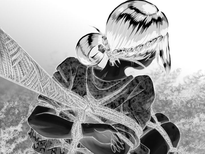 縛闘姫伝SPHINX act11 vs鉄扇術