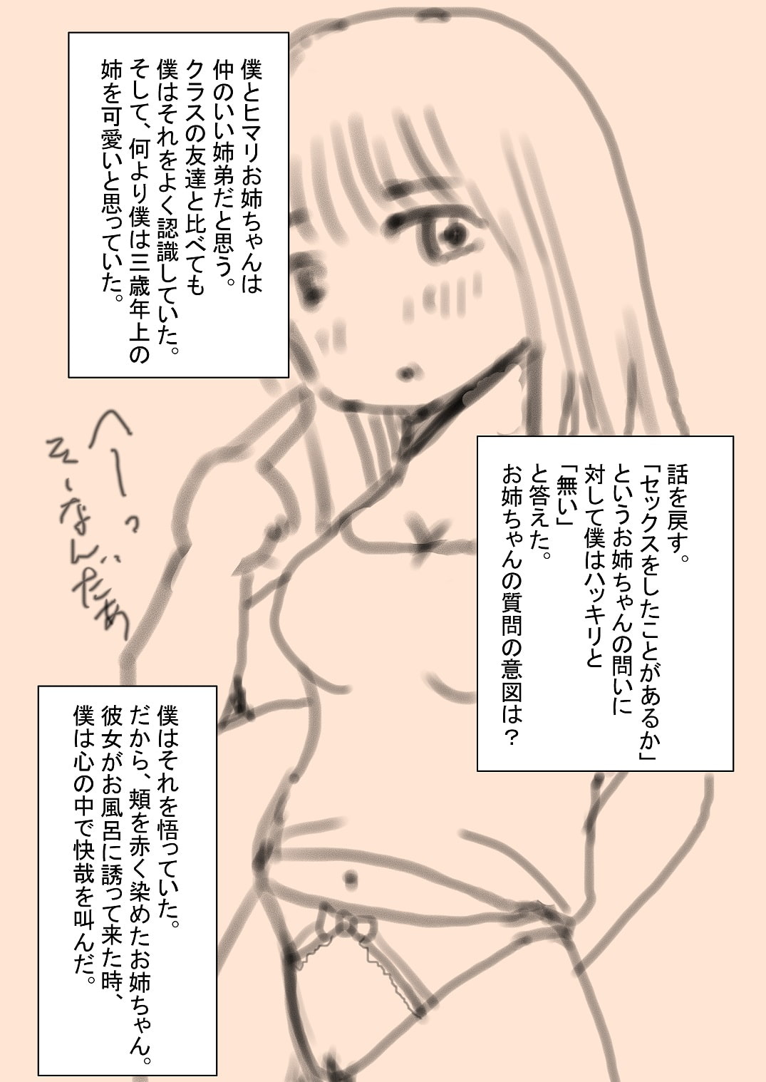 クラスで優等生の僕のお姉ちゃん パパとママがいない間に お風呂で僕といちゃらぶセックス