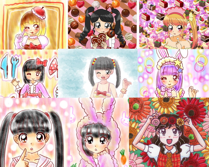 高良ほうせき画集