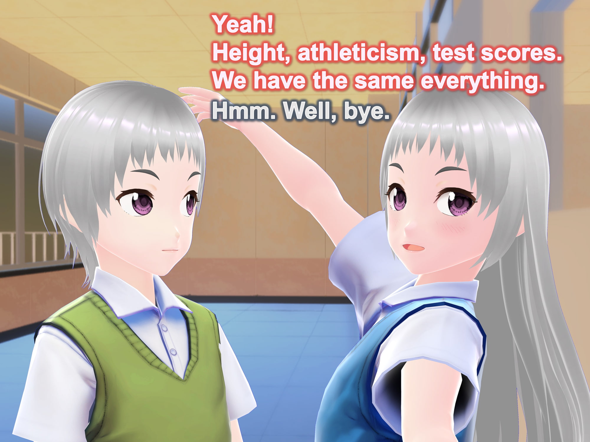 Outgrowing only girls, Overtake boys, Growth sound in twins