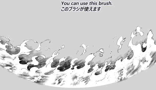 素材をどうぞ『FIREモノトーン』