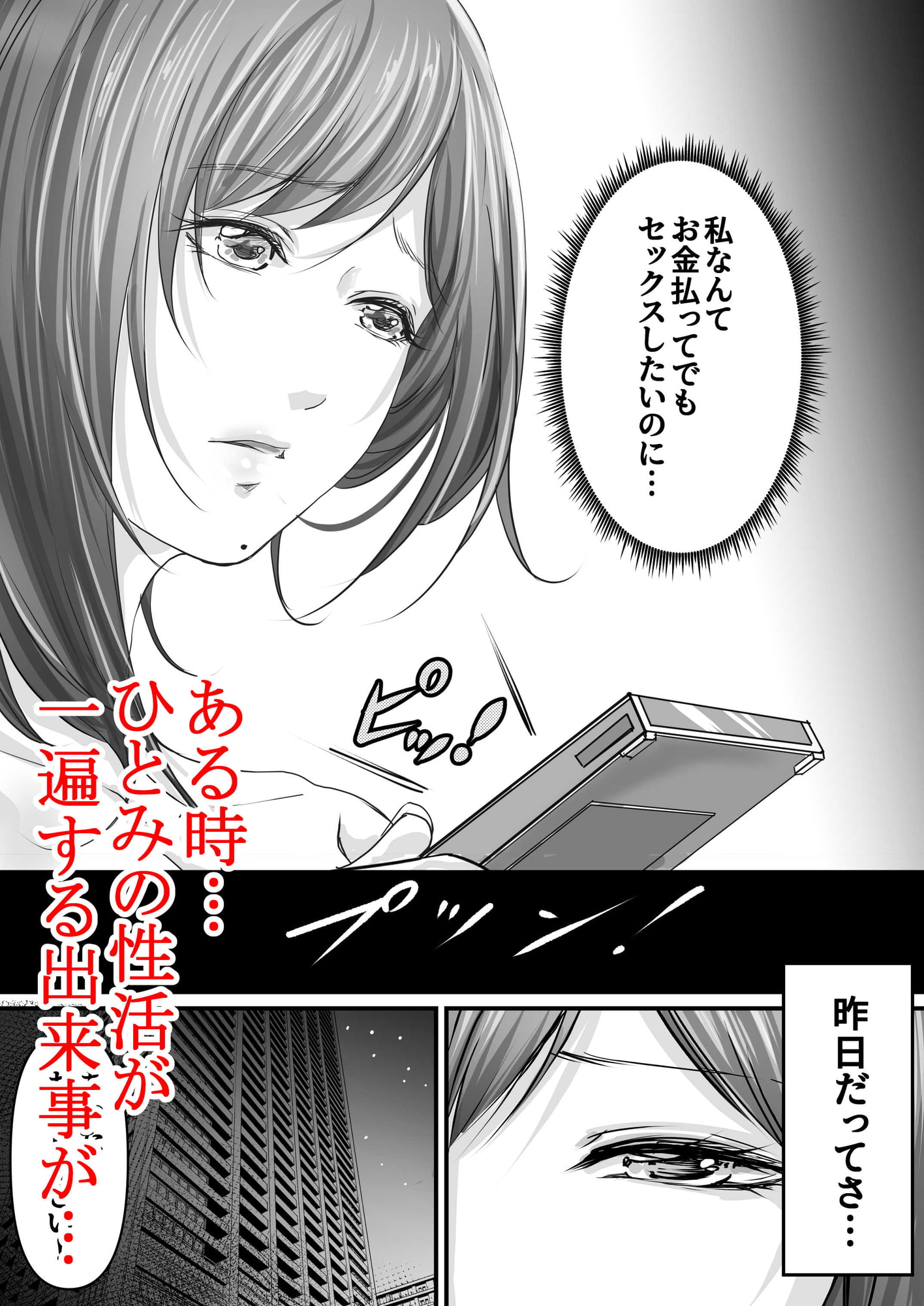 旦那の金で男を買う人妻～ひとみ～