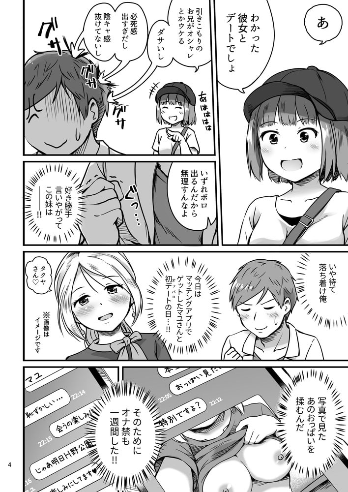 マッチングアプリで出会った彼女が妹だった話