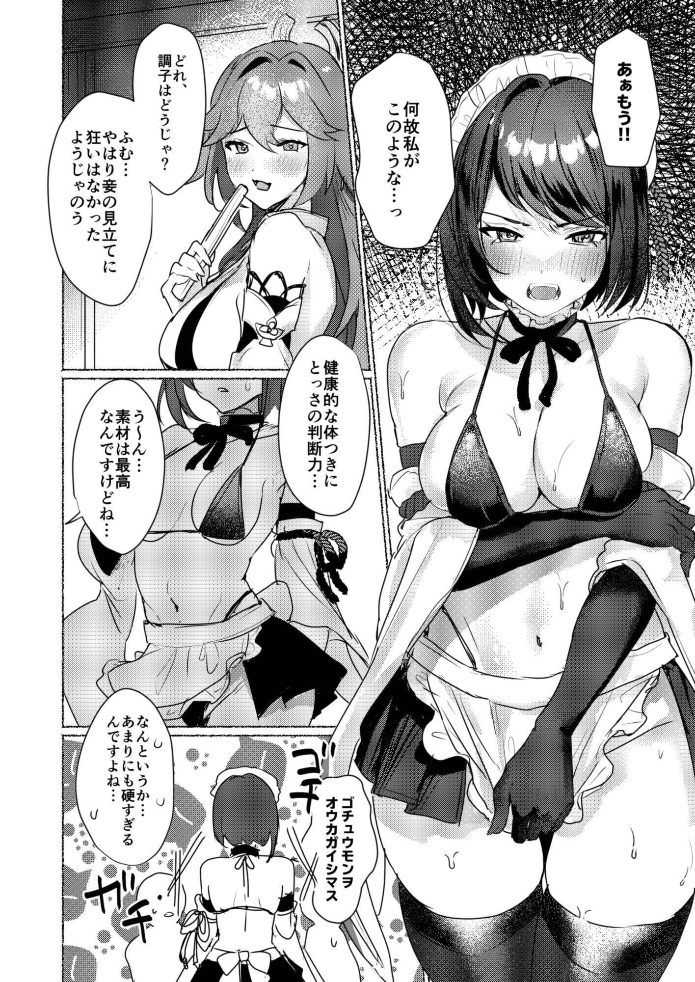 稲妻駄メイド茶屋~いつもよりエッチな気分のメイドさんとコスプレえっち~