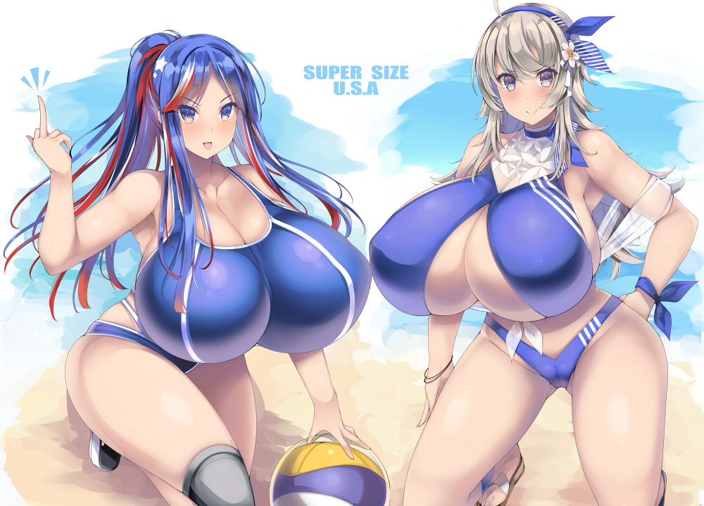 ウミノタワワボンカイガイカン+スゴイデカイコウベ ダブルおっぱいパック