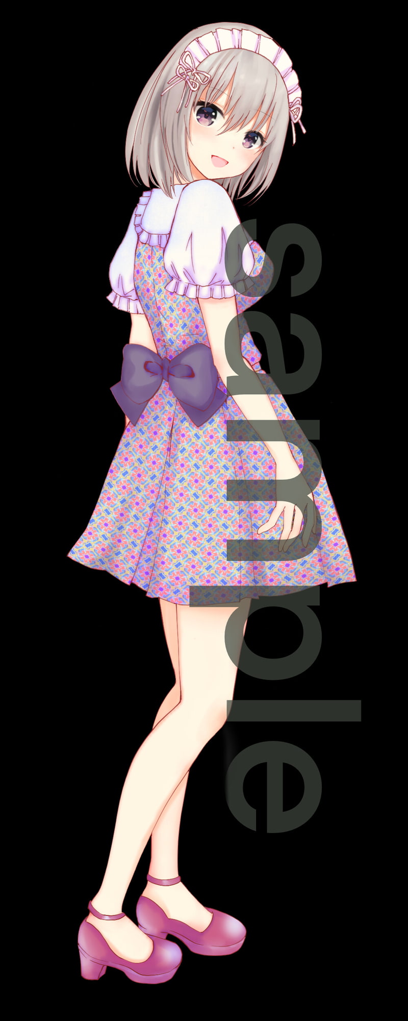 私服の女の子立ち絵13