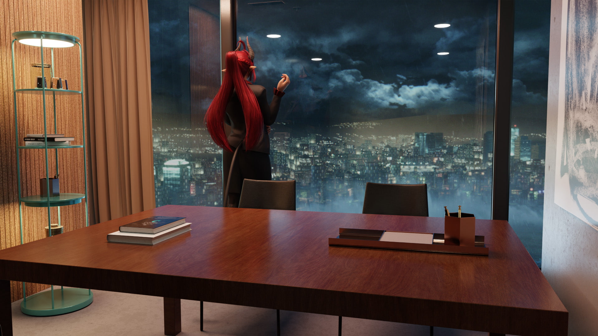 サキュバスの上司への罪償いはボクの身体で・・・VR