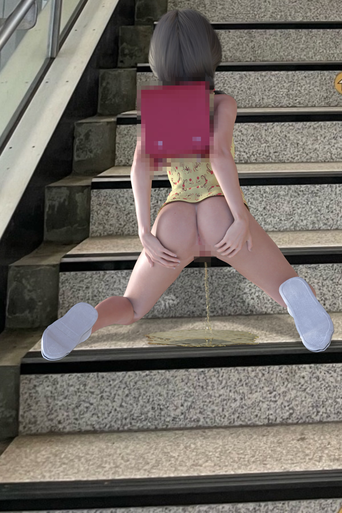露出少女のお遊び1~4合併号