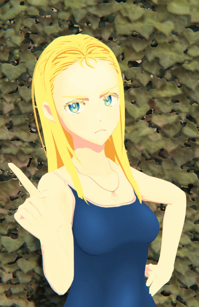 【Vroid VRM 同人作品】サマータ○ムレンダ 小○ 潮