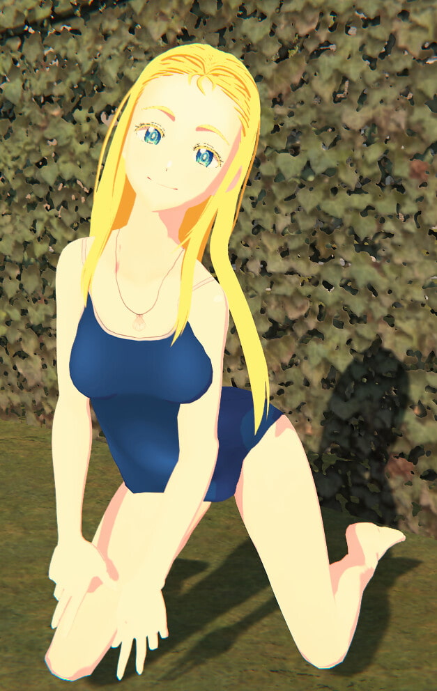 【Vroid VRM 同人作品】サマータ○ムレンダ 小○ 潮