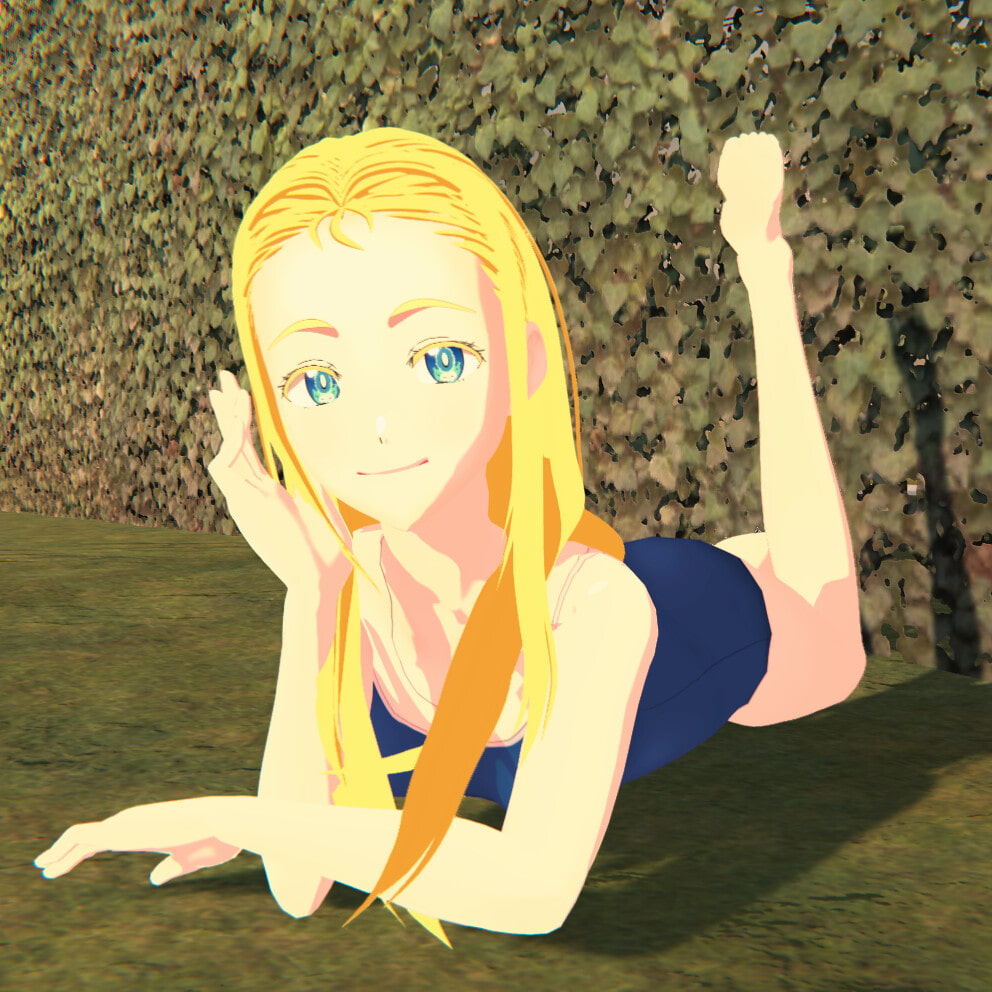 【Vroid VRM 同人作品】サマータ○ムレンダ 小○ 潮