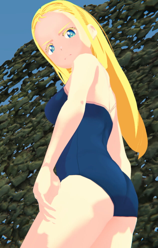 【Vroid VRM 同人作品】サマータ○ムレンダ 小○ 潮