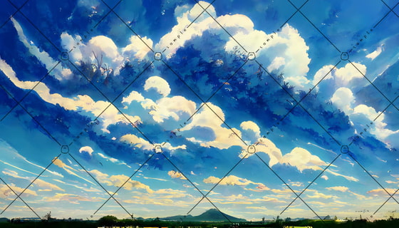 【78枚入り】うAI背景素材・青空編