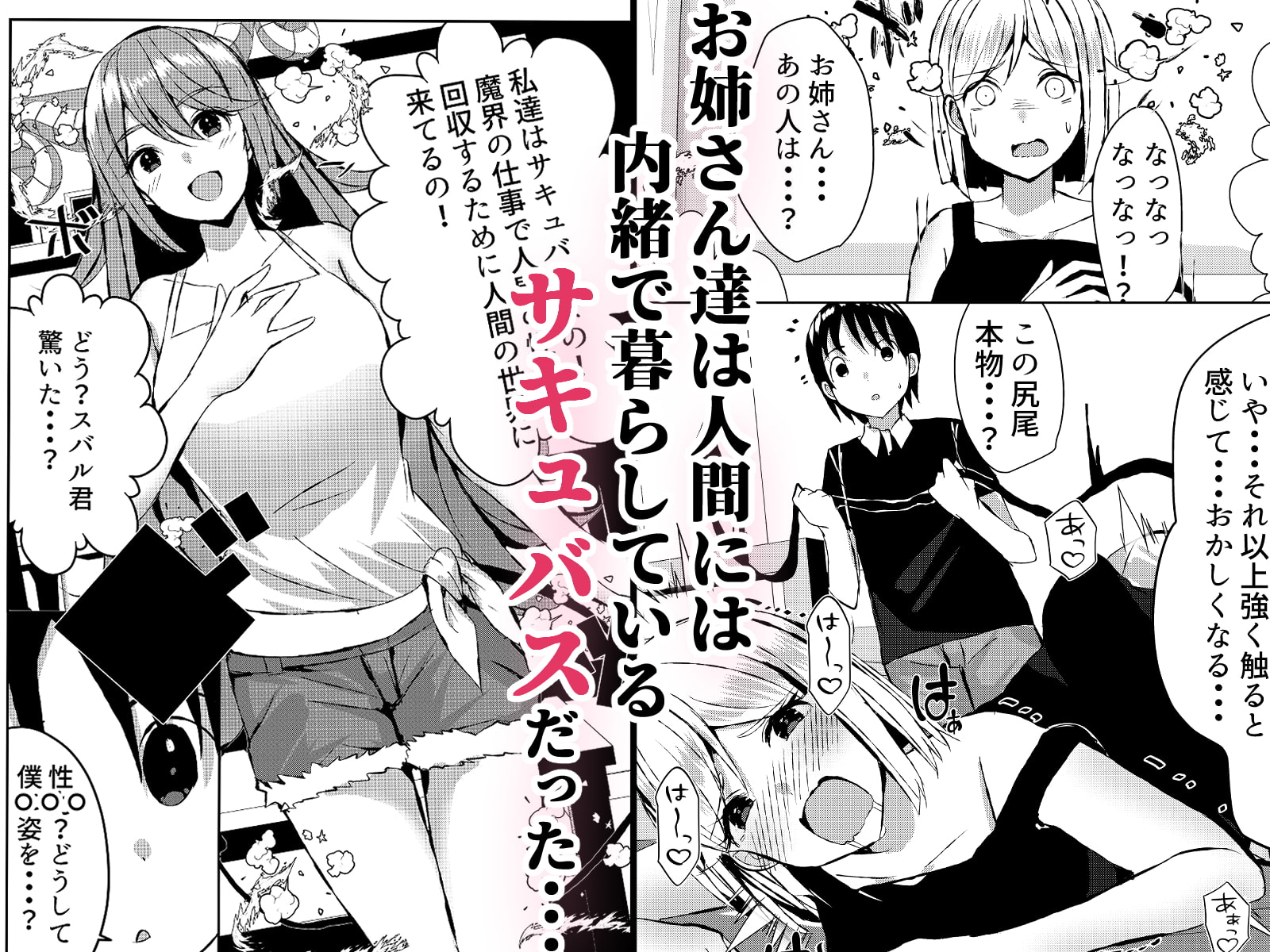 ボクはペット!?サキュバスギャルお姉さんとハーレムなヤリまくり性活