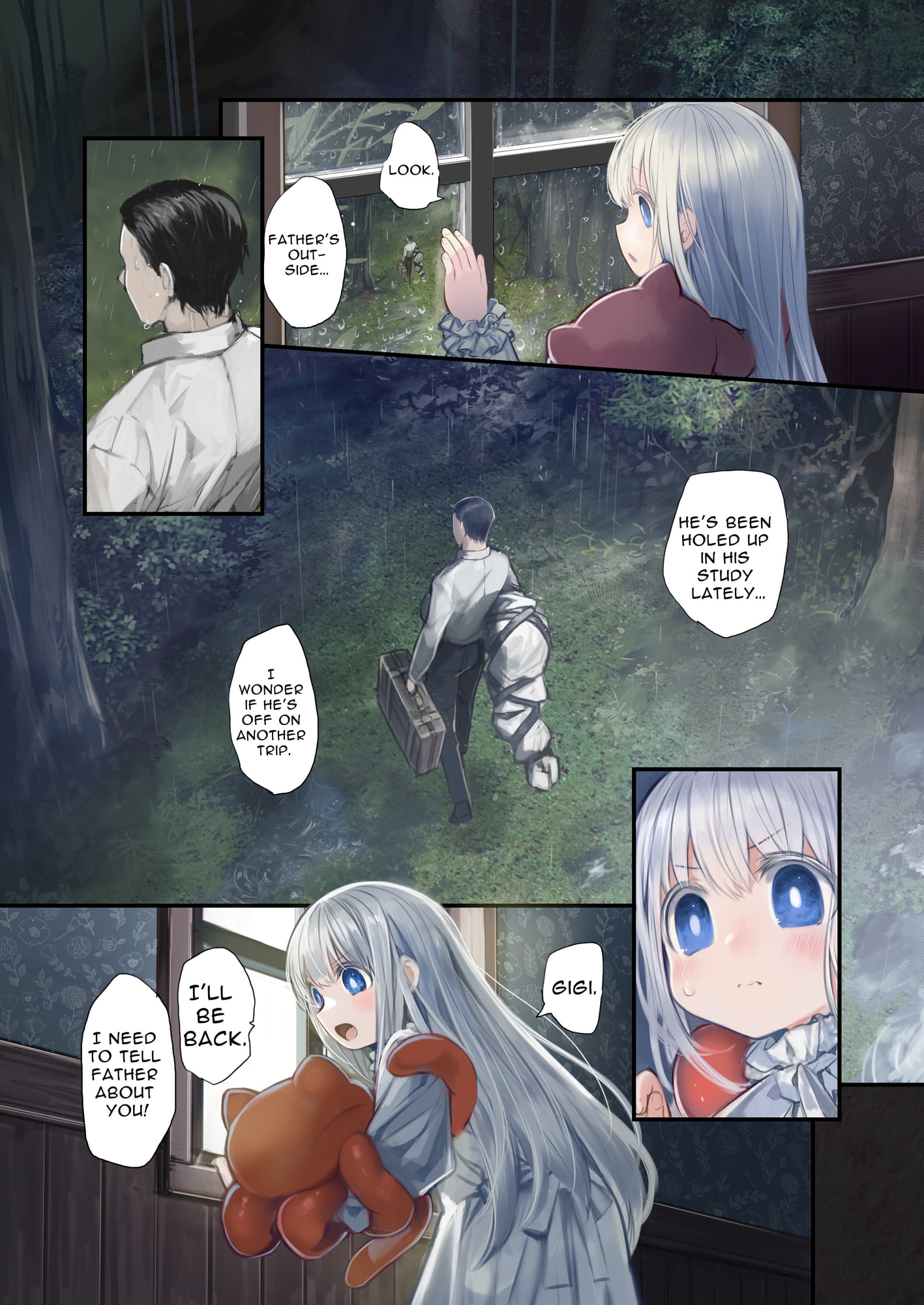 Connect -A Girl Embraced By The Tentacle- Part 2【ENG Ver.】