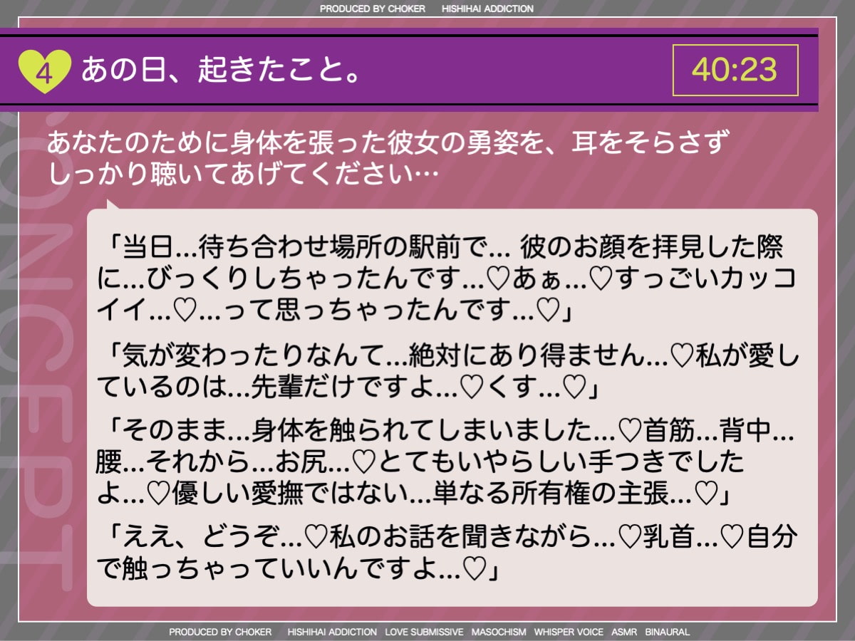 記念日のプレゼントは寝取られ報告〜小悪魔彼女のサプライズNTR〜