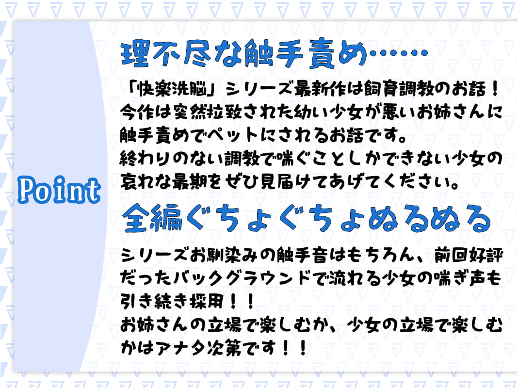 触手飼育快楽洗脳～トランス状態でペットにさせられて壊される音声～