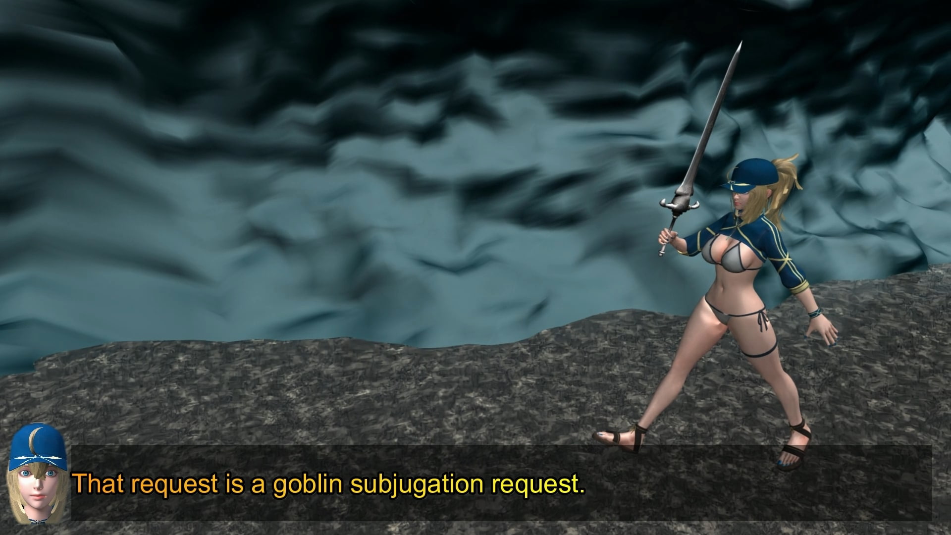 勇者アリスVSゴブリン