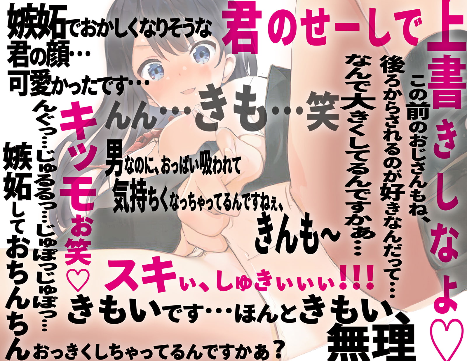 【期間限定ワンコイン/2時間】片想いのJKの練習台に選ばれて ー キモがられながらも必死に応える僕