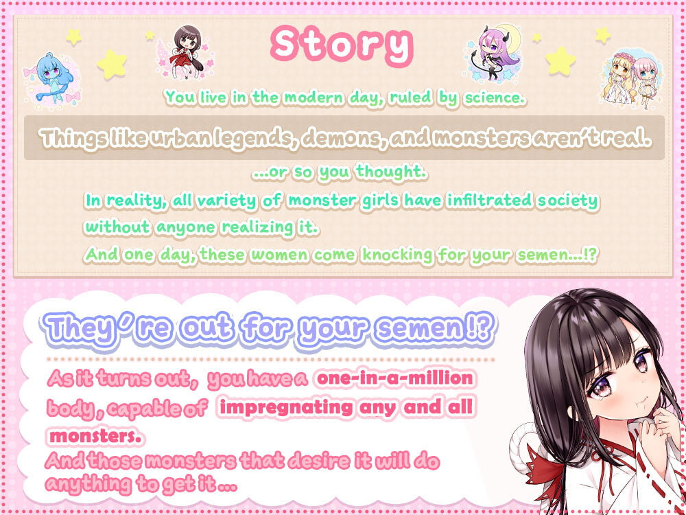 [ENG Ver.] [Specialized Licking] Beware of Monster Girls!