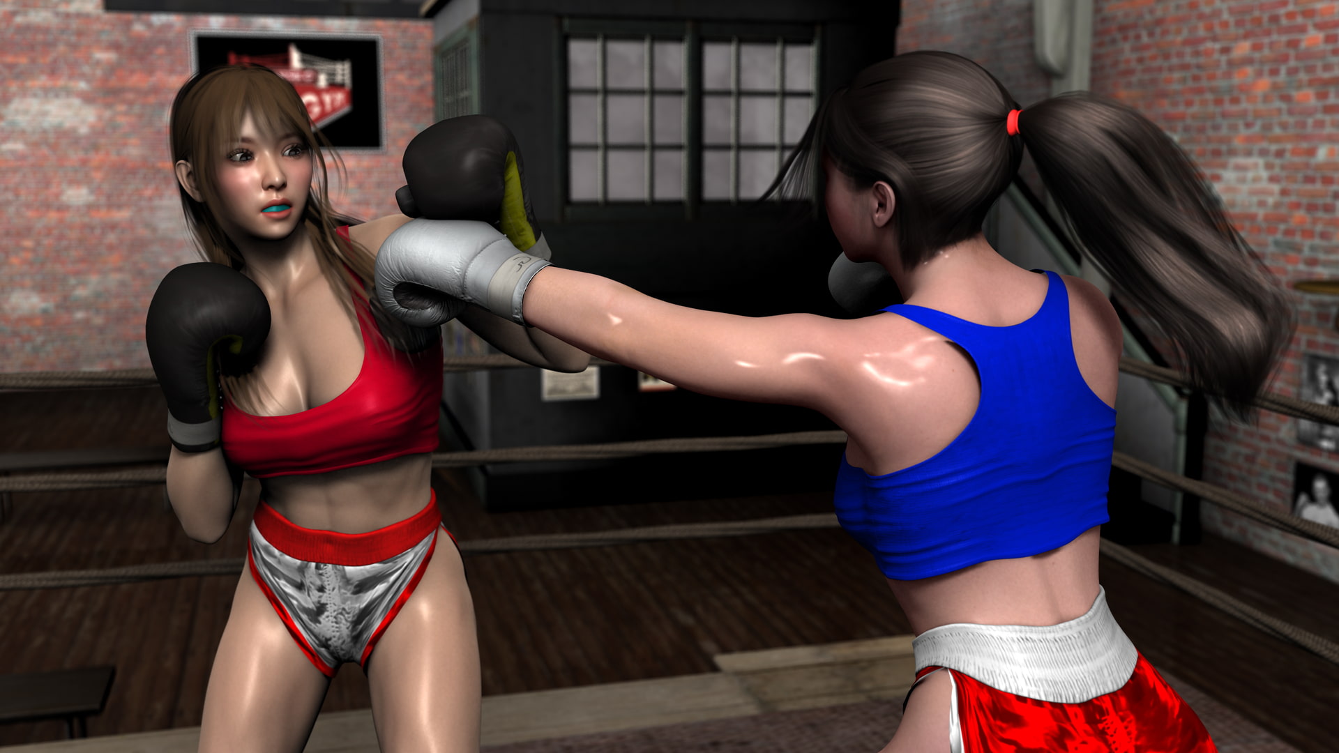 Boxing: Emi VS Qiuyue
