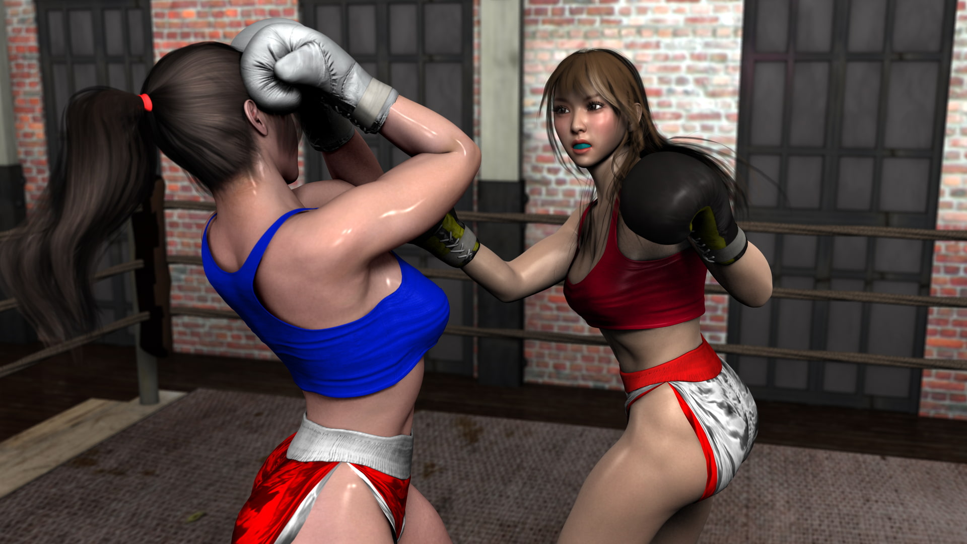 Boxing: Emi VS Qiuyue