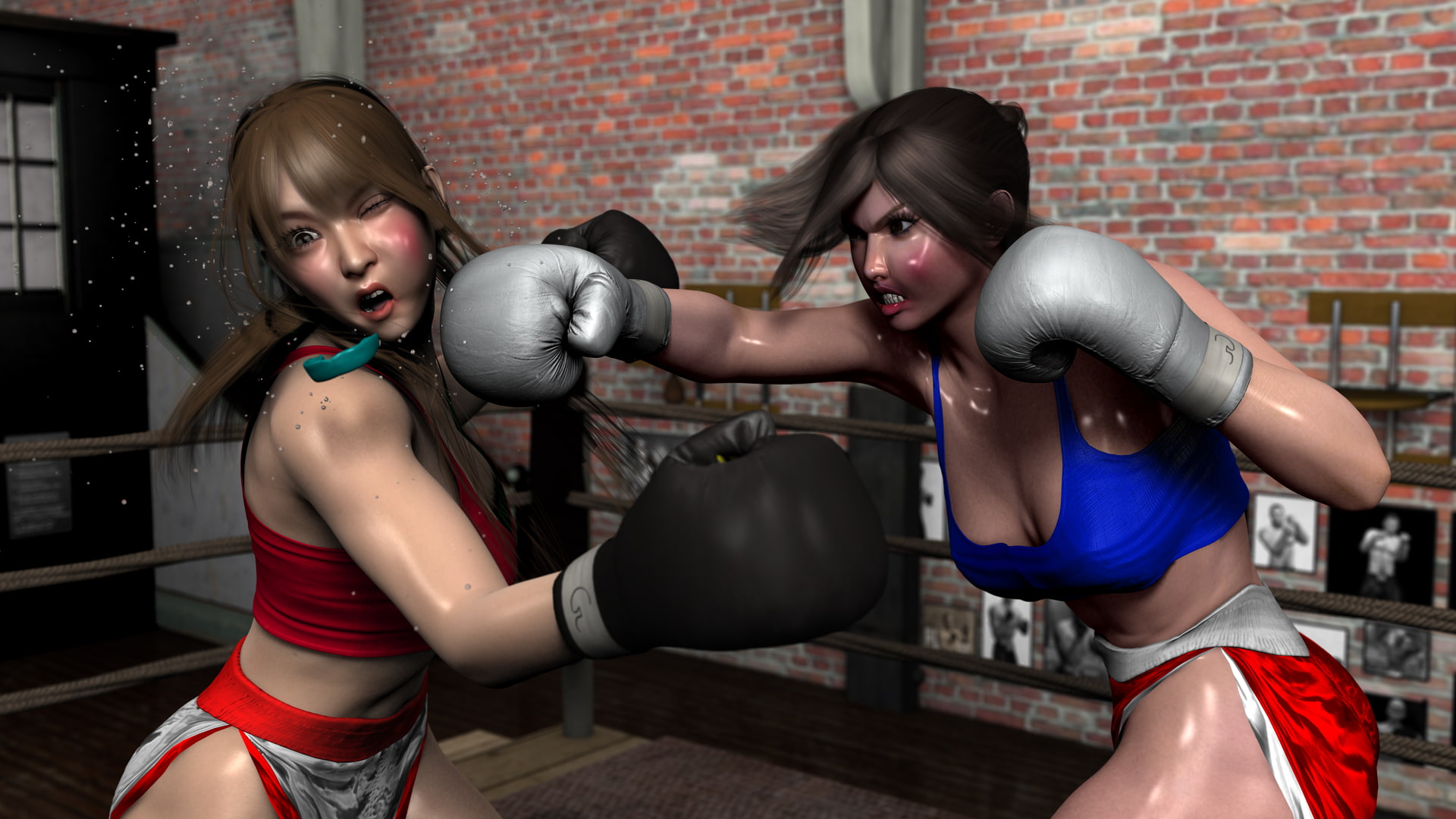 Boxing: Emi VS Qiuyue