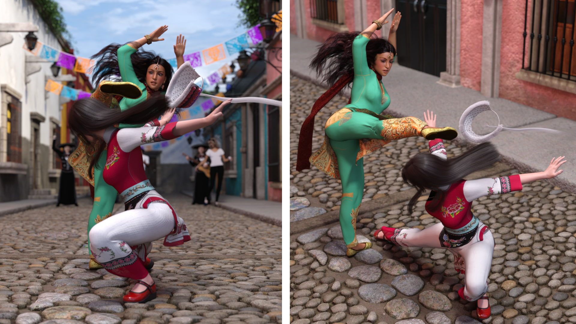 Battle of Traditions: Fang Fang VS Greetha