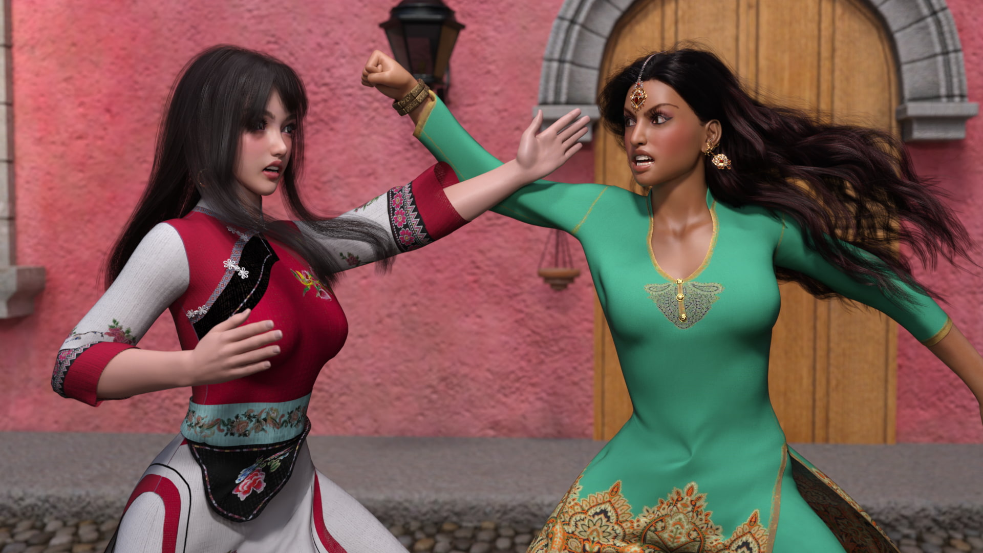 Battle of Traditions: Fang Fang VS Greetha