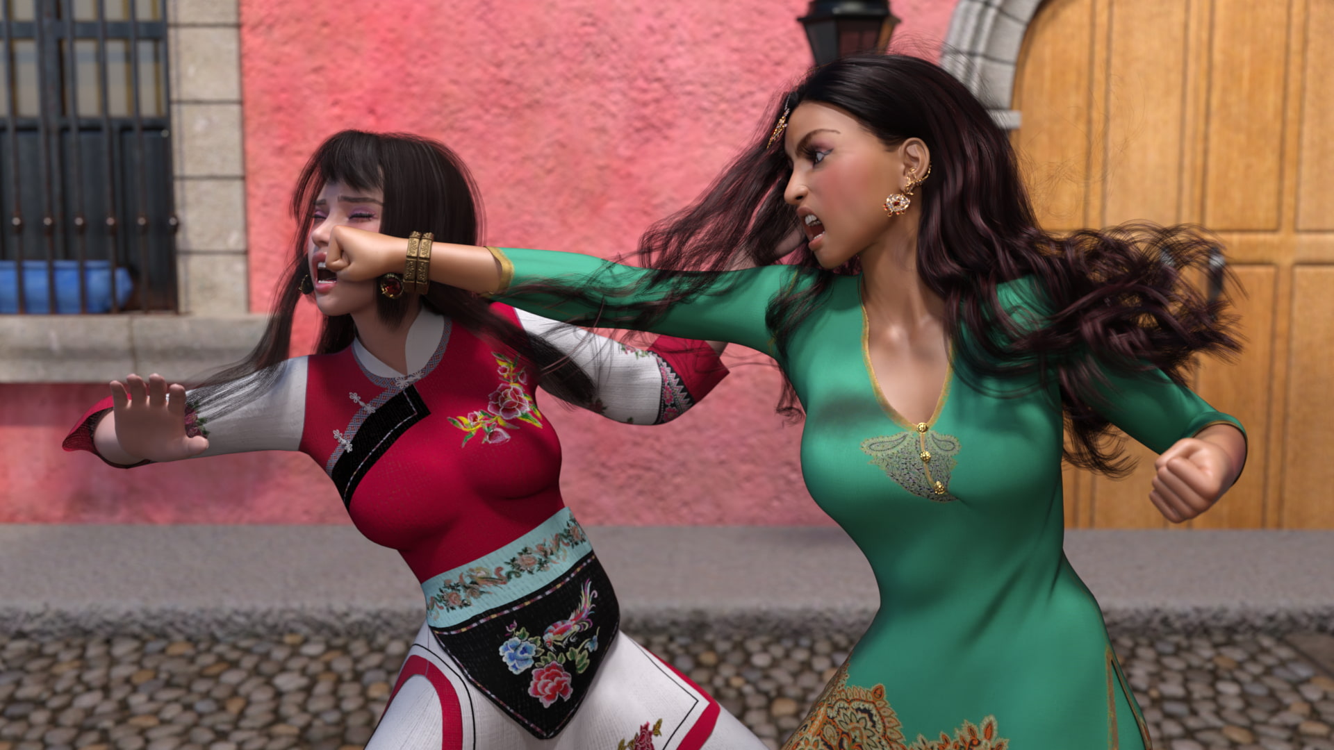 Battle of Traditions: Fang Fang VS Greetha