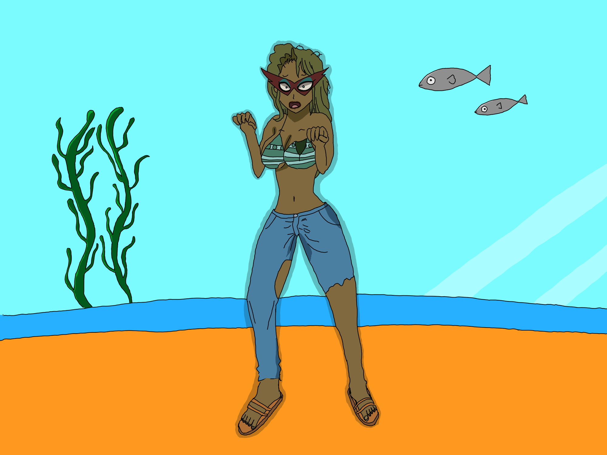 ド○ンジョ コスプレ 被爆シーン集