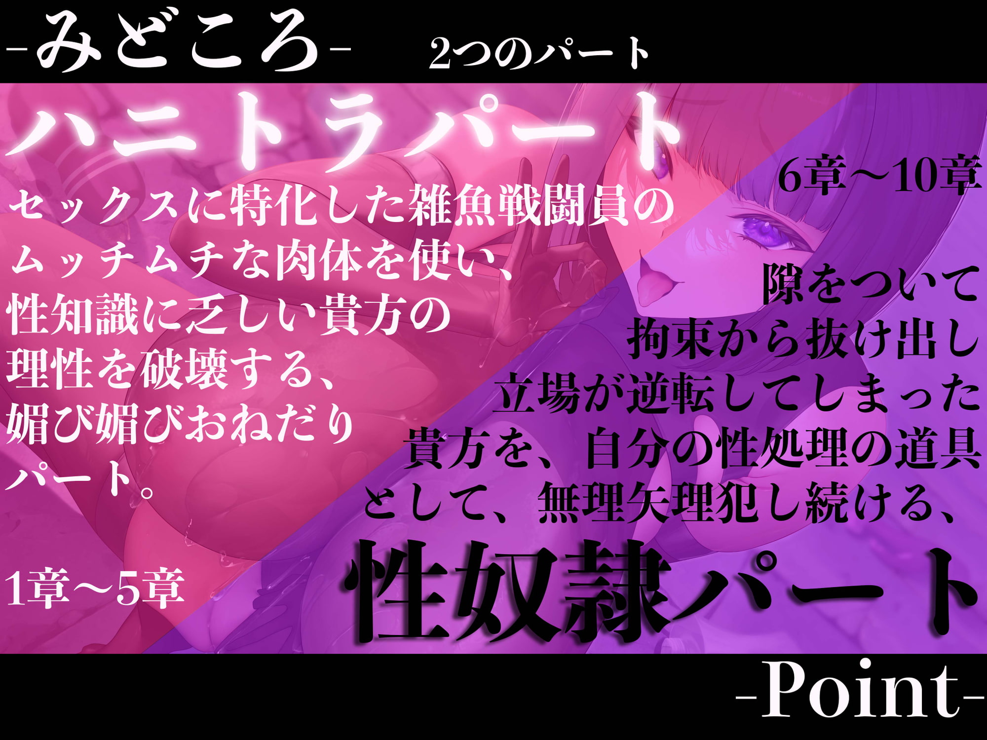 【逆レイプ】【ハニトラ】悪の女雑魚戦闘員、ハニトラ脱獄計画〜童貞尋問官の貴方を堕とす媚び媚び誘惑セックス〜