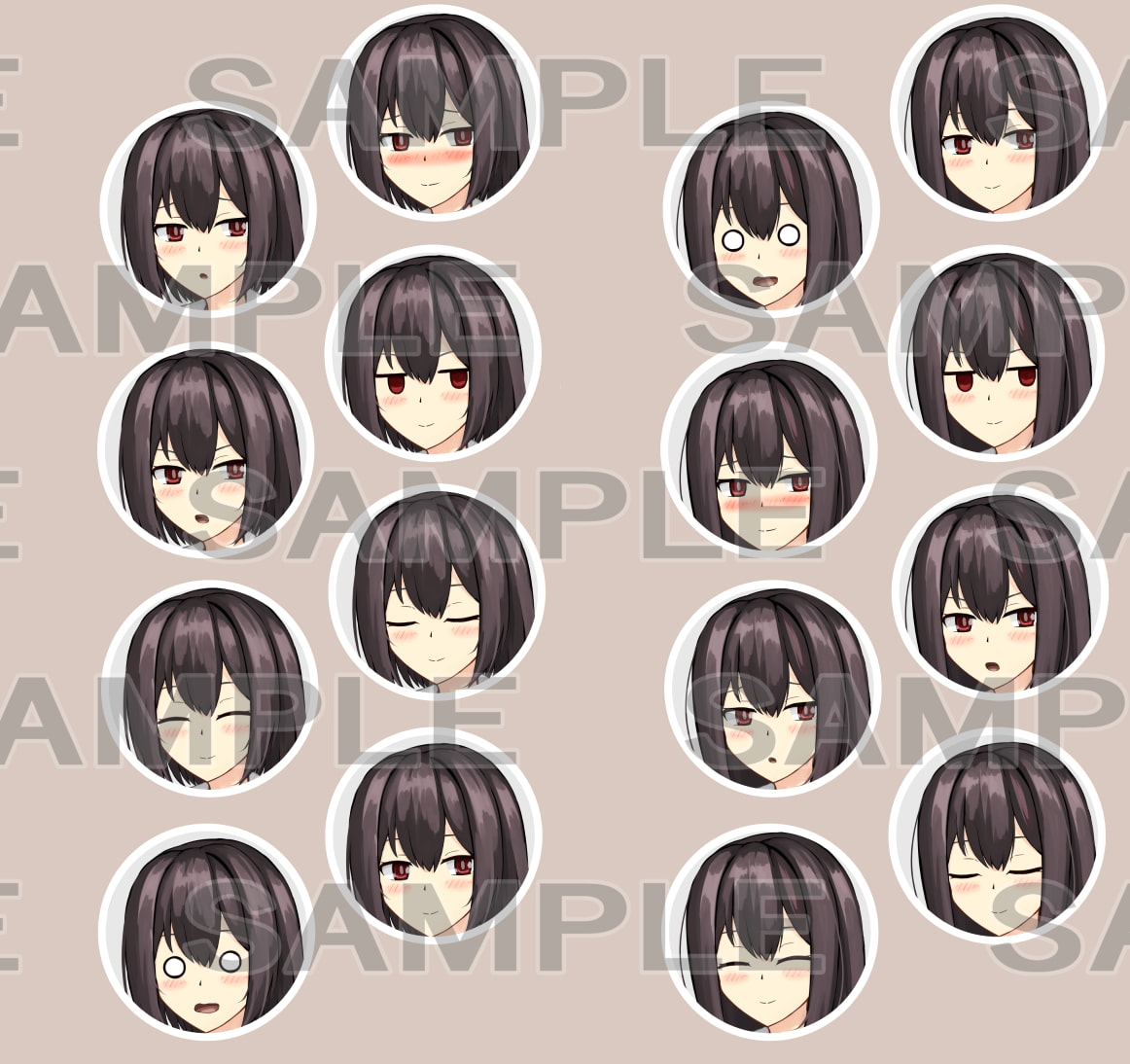 【立ち絵素材】女学生1