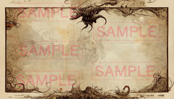 ダークファンタジー古書 背景素材