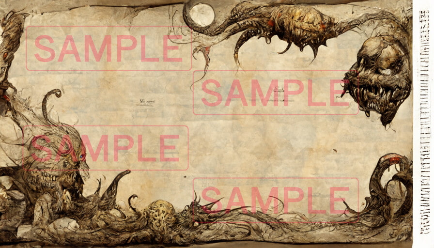 ダークファンタジー古書 背景素材