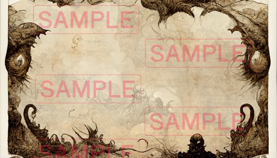 ダークファンタジー古書 背景素材