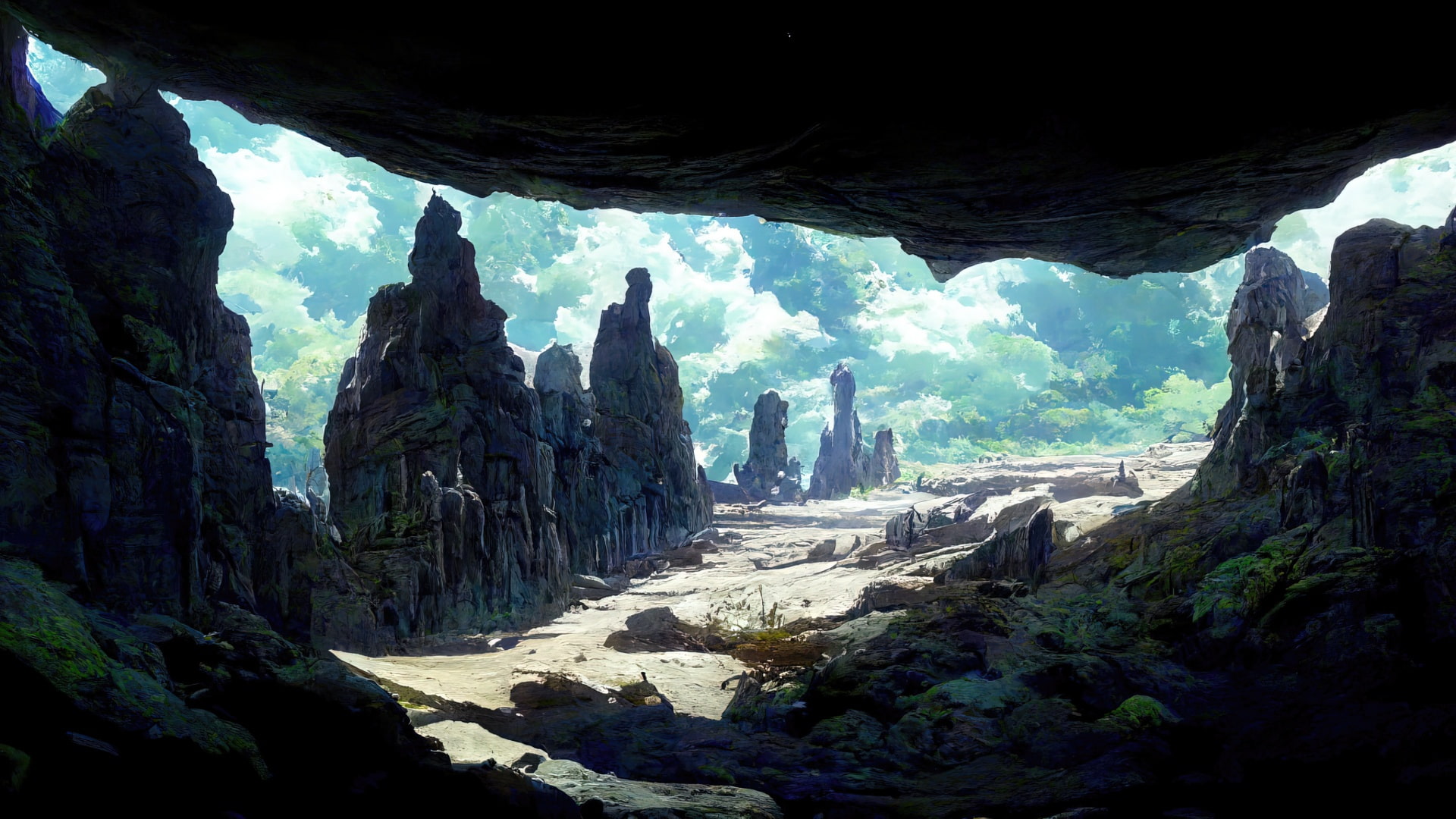 旅するイラスト素材集『ファンタジー世界の歩き方』