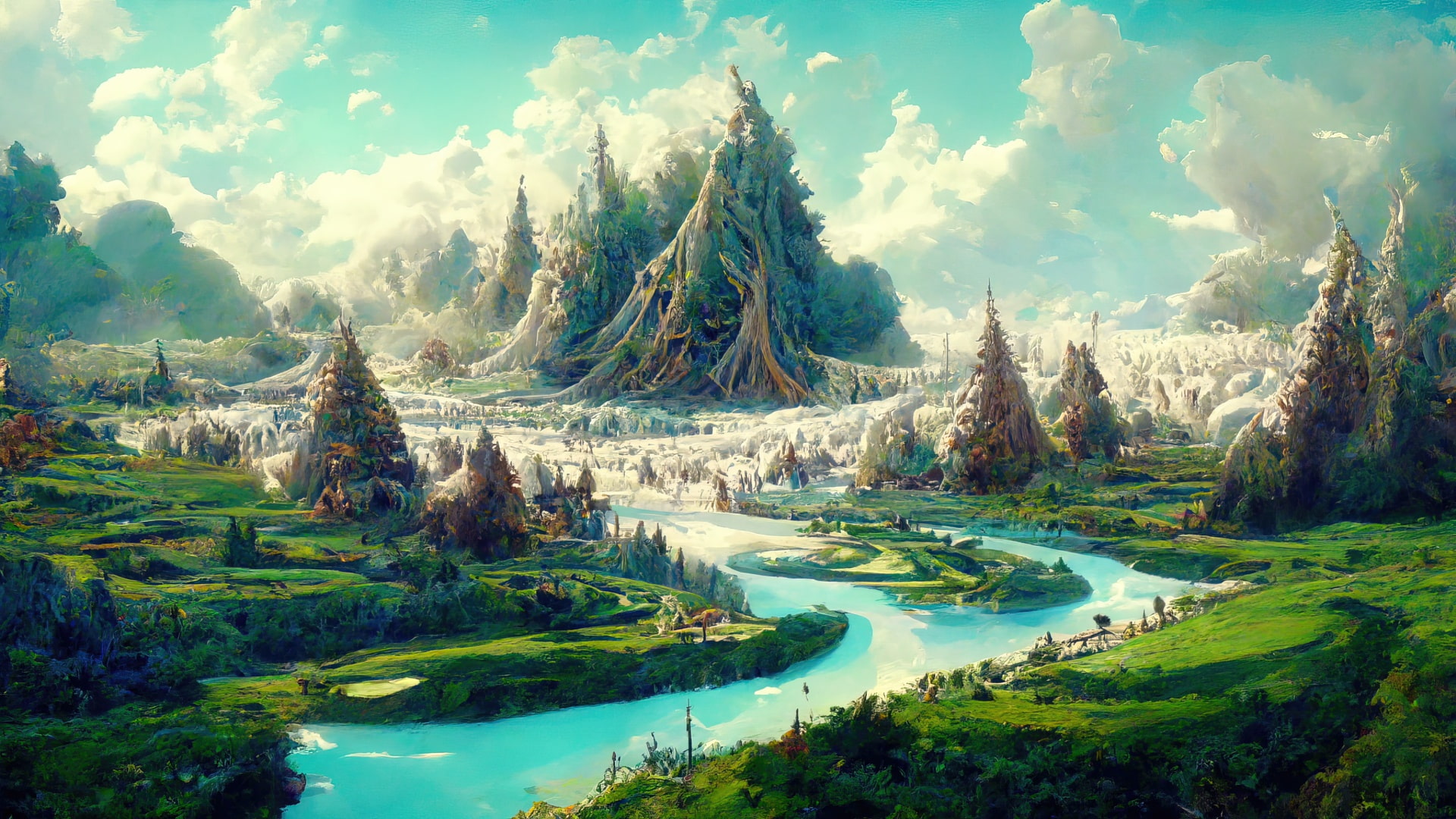 旅するイラスト素材集『ファンタジー世界の歩き方』