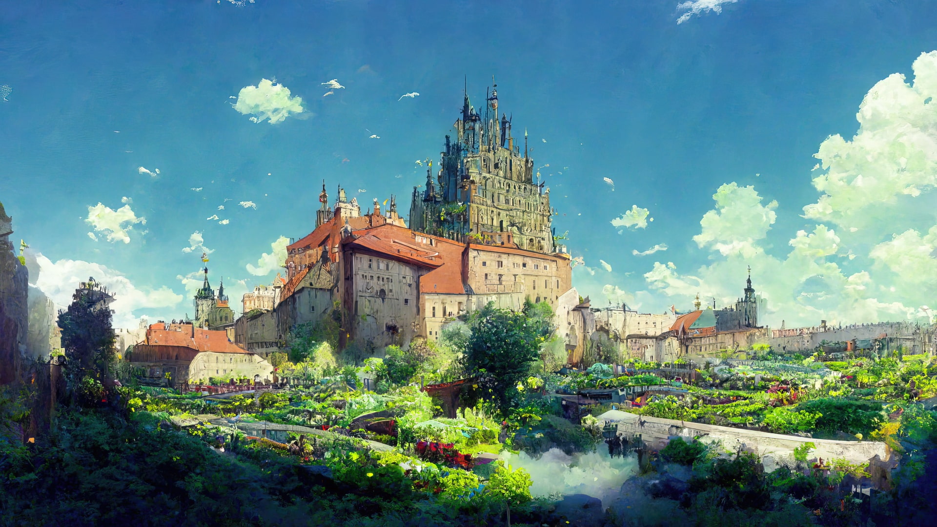 旅するイラスト素材集『ファンタジー世界の歩き方』