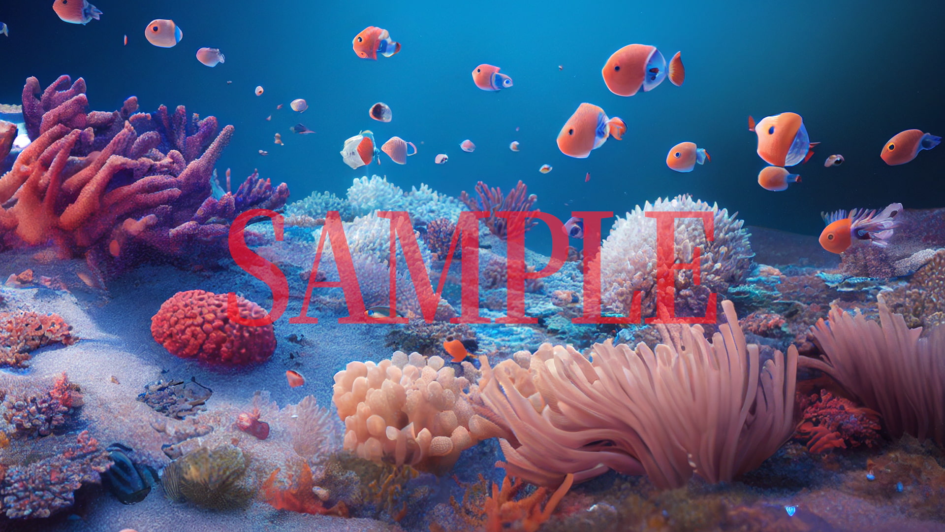 2D背景CG素材集-海の世界1(11枚)